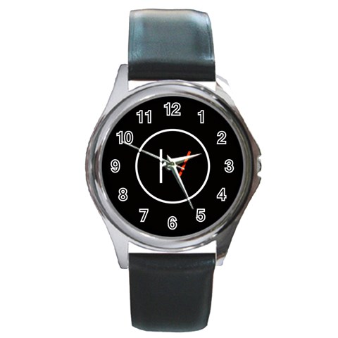 Twenty One Pilots Band Logo Round Metal Watch from ArtsNow.com Front