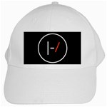 Twenty One Pilots Band Logo White Cap