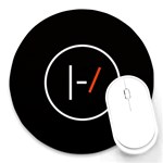 Twenty One Pilots Band Logo Round Mousepad