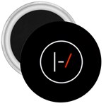 Twenty One Pilots Band Logo 3  Magnet