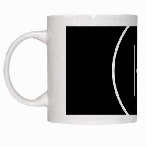 Twenty One Pilots Band Logo White Mug from ArtsNow.com Left