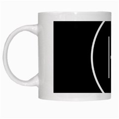 Twenty One Pilots Band Logo White Mug from ArtsNow.com Left