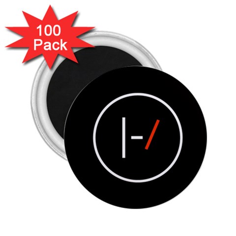 Twenty One Pilots Band Logo 2.25  Magnet (100 pack)  from ArtsNow.com Front