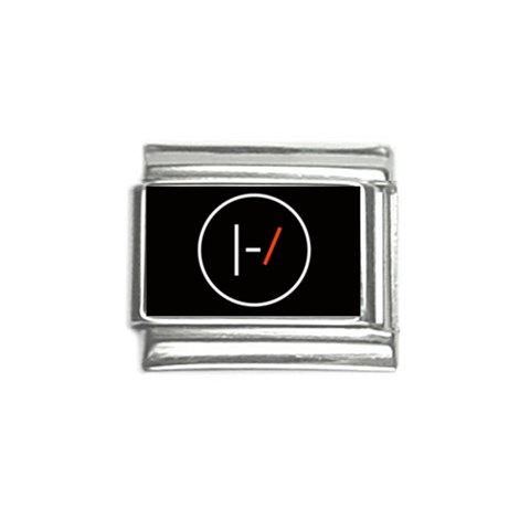 Twenty One Pilots Band Logo Italian Charm (9mm) from ArtsNow.com Front