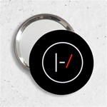 Twenty One Pilots Band Logo 2.25  Handbag Mirror