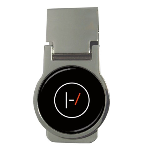Twenty One Pilots Band Logo Money Clip (Round) from ArtsNow.com Front