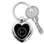 Twenty One Pilots Band Logo Key Chain (Heart)