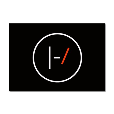 Twenty One Pilots Band Logo Sticker A4 (100 pack) from ArtsNow.com Front