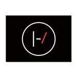 Twenty One Pilots Band Logo Sticker A4 (100 pack)