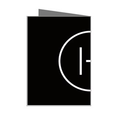 Twenty One Pilots Band Logo Mini Greeting Card from ArtsNow.com Right