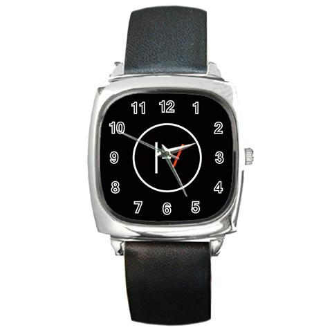 Twenty One Pilots Band Logo Square Metal Watch from ArtsNow.com Front