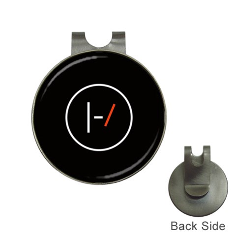 Twenty One Pilots Band Logo Golf Ball Marker Hat Clip from ArtsNow.com Front