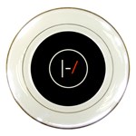 Twenty One Pilots Band Logo Porcelain Plate
