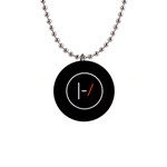 Twenty One Pilots Band Logo 1  Button Necklace