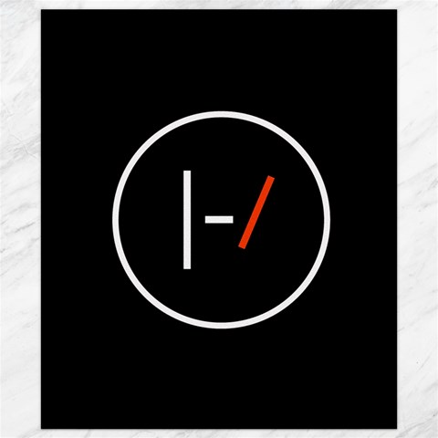 Twenty One Pilots Band Logo Canvas 8  x 10  from ArtsNow.com 8.15 x9.66  Canvas - 1