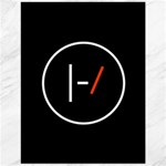 Twenty One Pilots Band Logo Canvas 12  x 16 