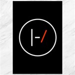 Twenty One Pilots Band Logo Canvas 12  x 18 