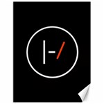 Twenty One Pilots Band Logo Canvas 18  x 24 