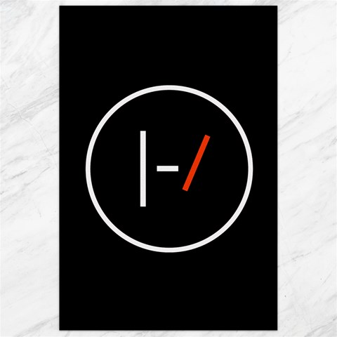 Twenty One Pilots Band Logo Canvas 24  x 36  from ArtsNow.com 23.35 x34.74  Canvas - 1