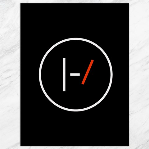 Twenty One Pilots Band Logo Canvas 36  x 48  from ArtsNow.com 35.26 x46.15  Canvas - 1
