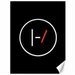 Twenty One Pilots Band Logo Canvas 36  x 48 