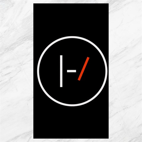 Twenty One Pilots Band Logo Canvas 40  x 72  from ArtsNow.com 39.28 x69.23  Canvas - 1