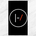 Twenty One Pilots Band Logo Canvas 40  x 72 