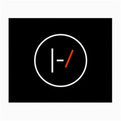 Twenty One Pilots Band Logo Small Glasses Cloth (2 Sides) from ArtsNow.com Back