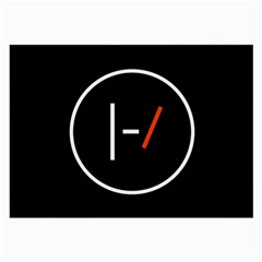Twenty One Pilots Band Logo Large Glasses Cloth (2 Sides) from ArtsNow.com Back