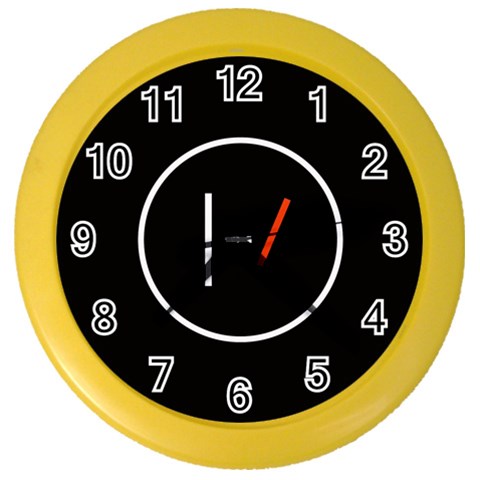 Twenty One Pilots Band Logo Color Wall Clock from ArtsNow.com Front