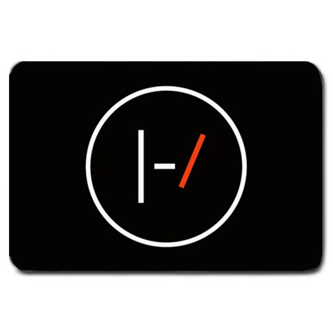 Twenty One Pilots Band Logo Large Doormat from ArtsNow.com 30 x20  Door Mat