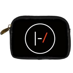Twenty One Pilots Band Logo Digital Camera Leather Case from ArtsNow.com Front