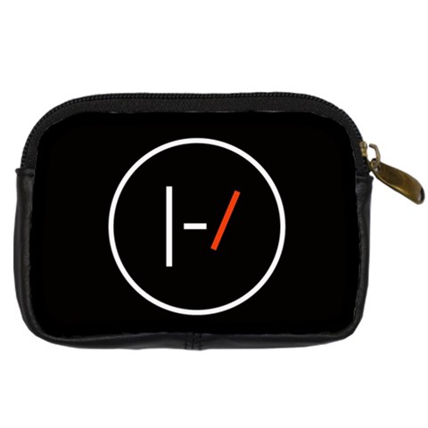 Twenty One Pilots Band Logo Digital Camera Leather Case from ArtsNow.com Back