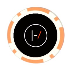 Twenty One Pilots Band Logo Poker Chip Card Guard (10 pack) from ArtsNow.com Front