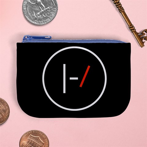 Twenty One Pilots Band Logo Mini Coin Purse from ArtsNow.com Front