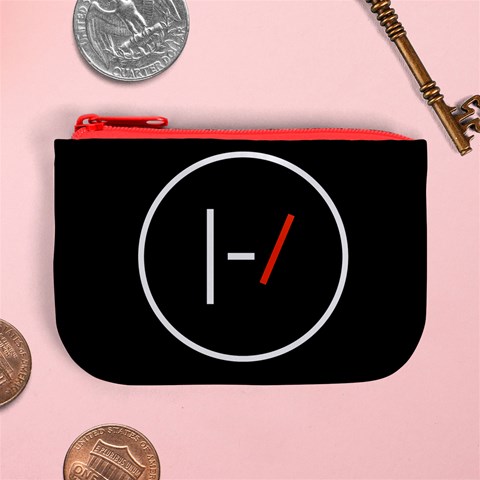 Twenty One Pilots Band Logo Mini Coin Purse from ArtsNow.com Front