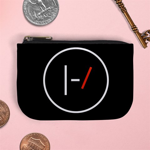 Twenty One Pilots Band Logo Mini Coin Purse from ArtsNow.com Front
