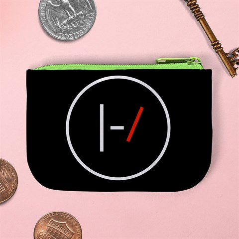 Twenty One Pilots Band Logo Mini Coin Purse from ArtsNow.com Back