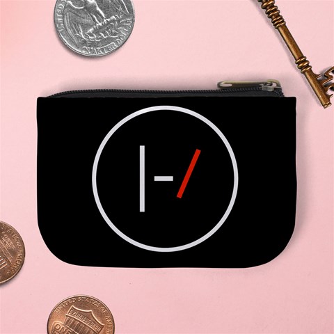 Twenty One Pilots Band Logo Mini Coin Purse from ArtsNow.com Back