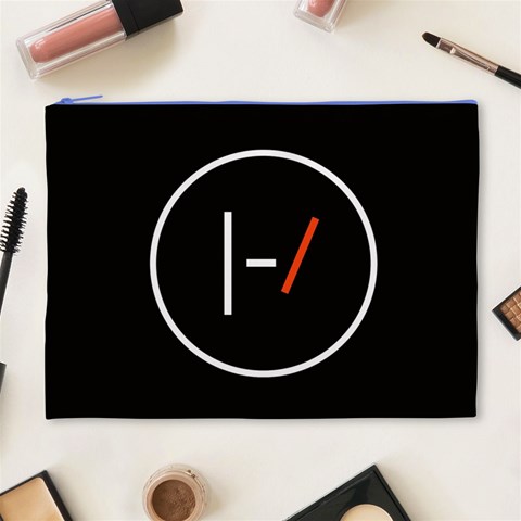 Twenty One Pilots Band Logo Cosmetic Bag (XL) from ArtsNow.com Front