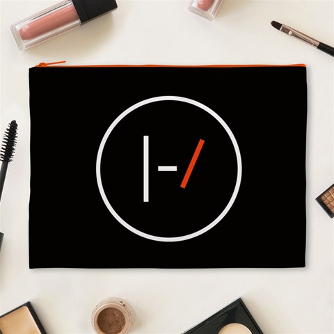 Twenty One Pilots Band Logo Cosmetic Bag (XL) from ArtsNow.com Front