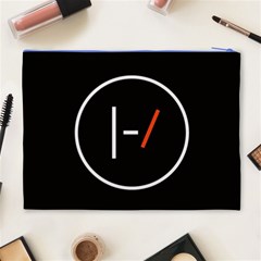 Twenty One Pilots Band Logo Cosmetic Bag (XL) from ArtsNow.com Back