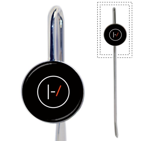 Twenty One Pilots Band Logo Book Mark from ArtsNow.com Front