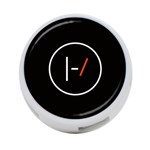 Twenty One Pilots Band Logo 4-Port USB Hub (One Side)