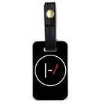 Twenty One Pilots Band Logo Luggage Tag (one side)