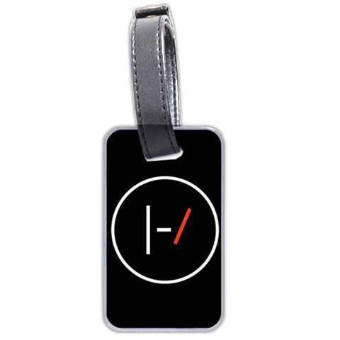 Twenty One Pilots Band Logo Luggage Tag (two sides) from ArtsNow.com Front
