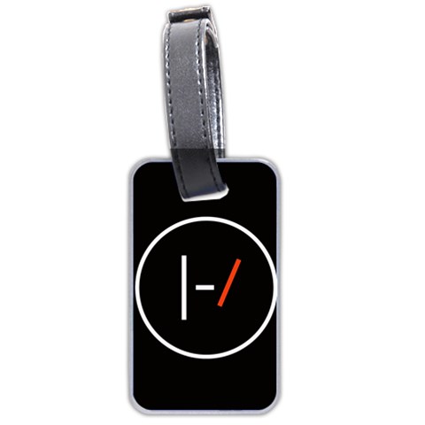 Twenty One Pilots Band Logo Luggage Tag (two sides) from ArtsNow.com Back