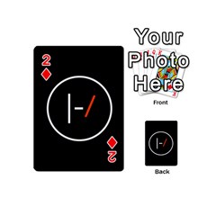 Twenty One Pilots Band Logo Playing Cards 54 (Mini) from ArtsNow.com Front - Diamond2