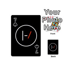 Twenty One Pilots Band Logo Playing Cards 54 (Mini) from ArtsNow.com Front - Club7
