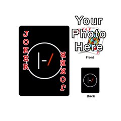 Twenty One Pilots Band Logo Playing Cards 54 (Mini) from ArtsNow.com Front - Joker2